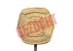 leeuw bier speldje goud